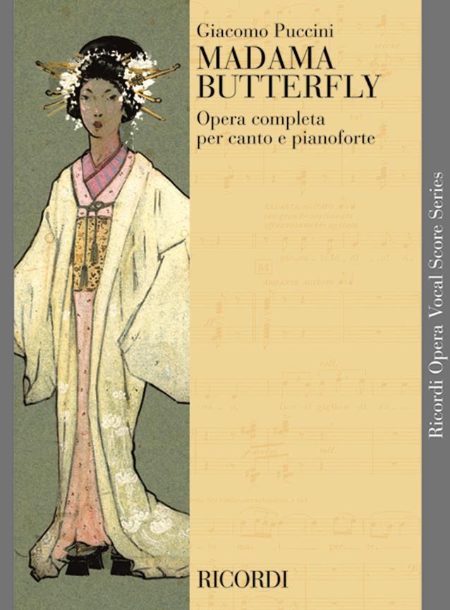 Madama Butterfly - operní árie pro zpěv a klavír